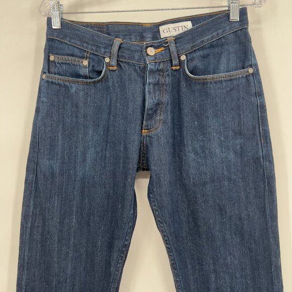 GUSTIN Raw Selvedge Denim Jeans - Slim Fit - Size 31 - Picture 2 of 14